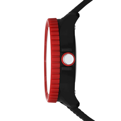 Reloj Análogo Casual Negro de Hombre