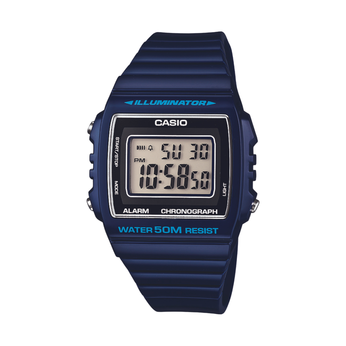 Reloj Digital Illuminator Casual Azul de Hombre