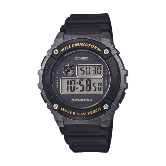 Reloj Digital Illuminator Casual Gris de Hombre