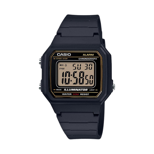 Reloj Digital Illuminator Casual Negro de Hombre