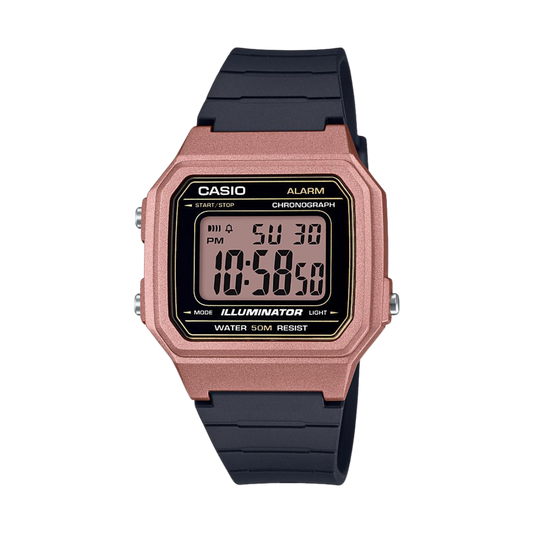 Reloj Digital Illuminator Casual Rosado de Hombre