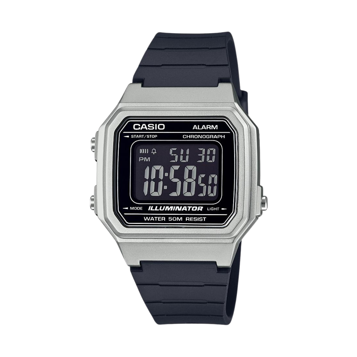 Reloj Digital Illuminator Casual Gris de Hombre