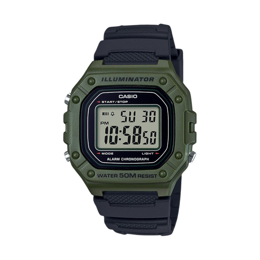 Reloj Digital Illuminator Sport Verde de Hombre