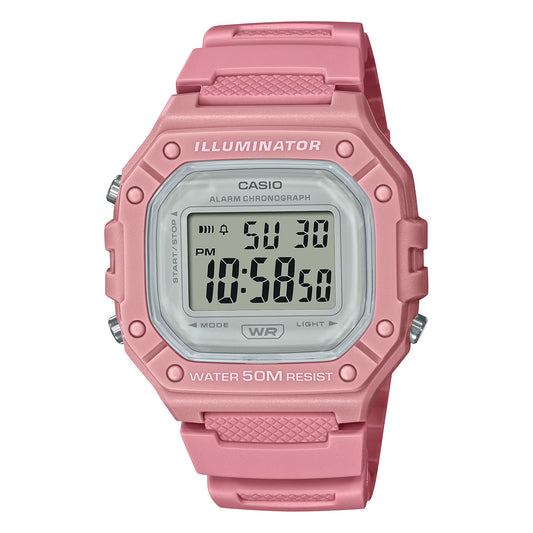 Reloj Digital Illuminator Sport Rosado de Hombre