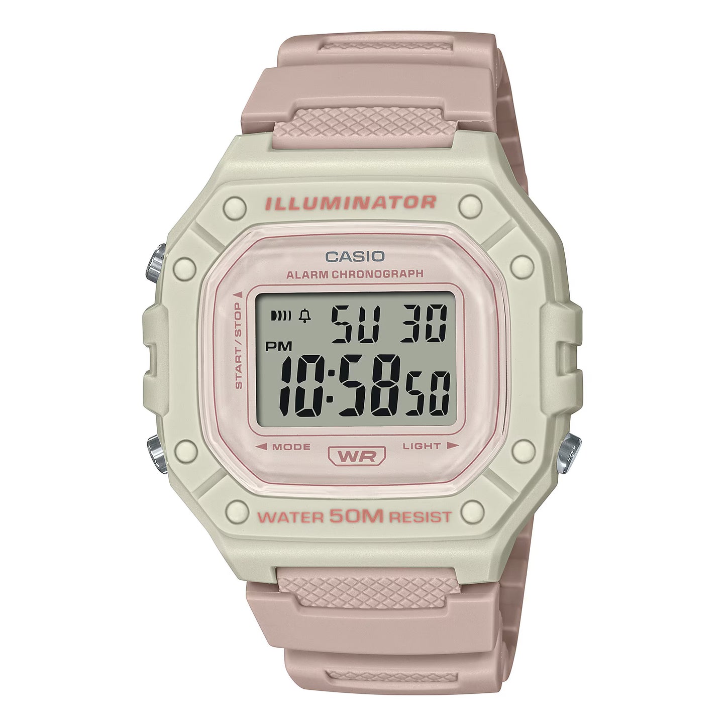 Reloj Digital Illuminator Sport Rosado de Hombre