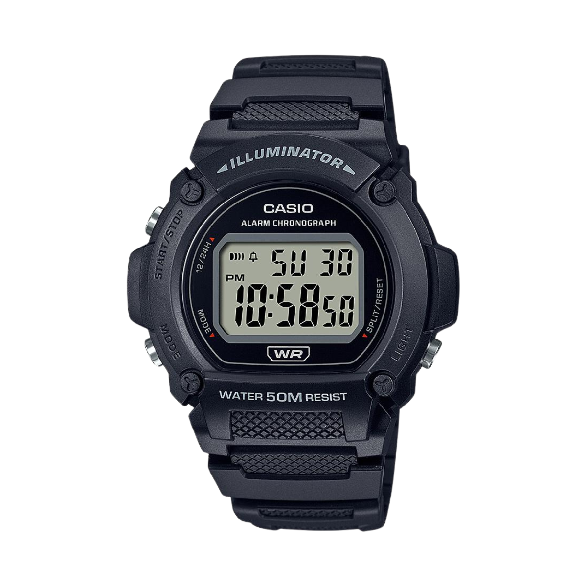 Reloj Digital Illuminator Sport Negro de Hombre