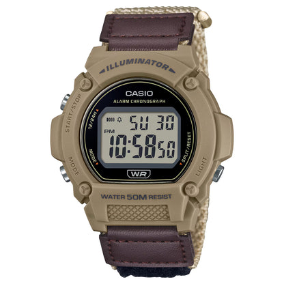 Reloj Digital Sport Crema de Hombre