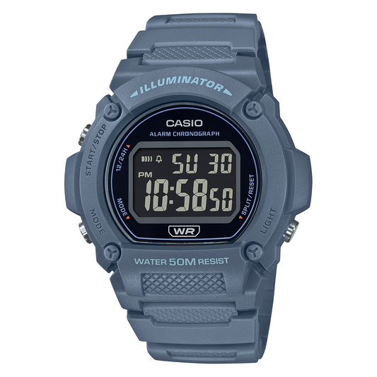 Reloj Digital Sport Azul de Hombre