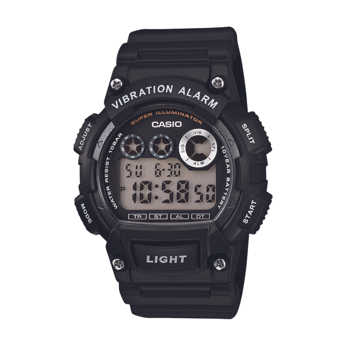 Reloj Digital Illuminator Sport Negro de Hombre