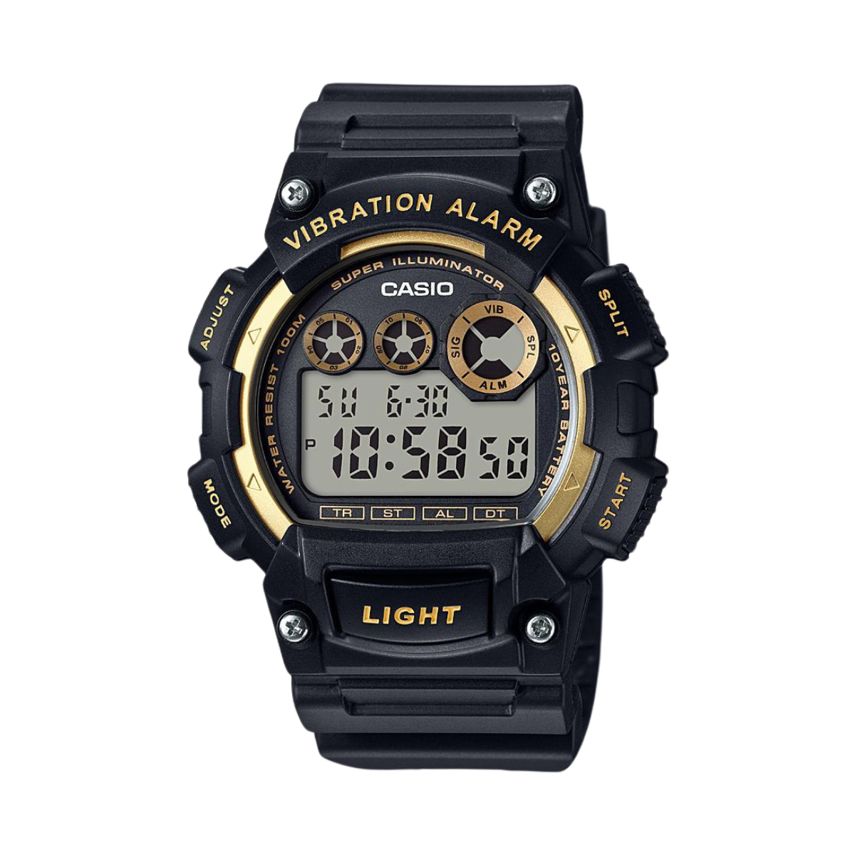 Reloj Digital Illuminator Sport Negro de Hombre