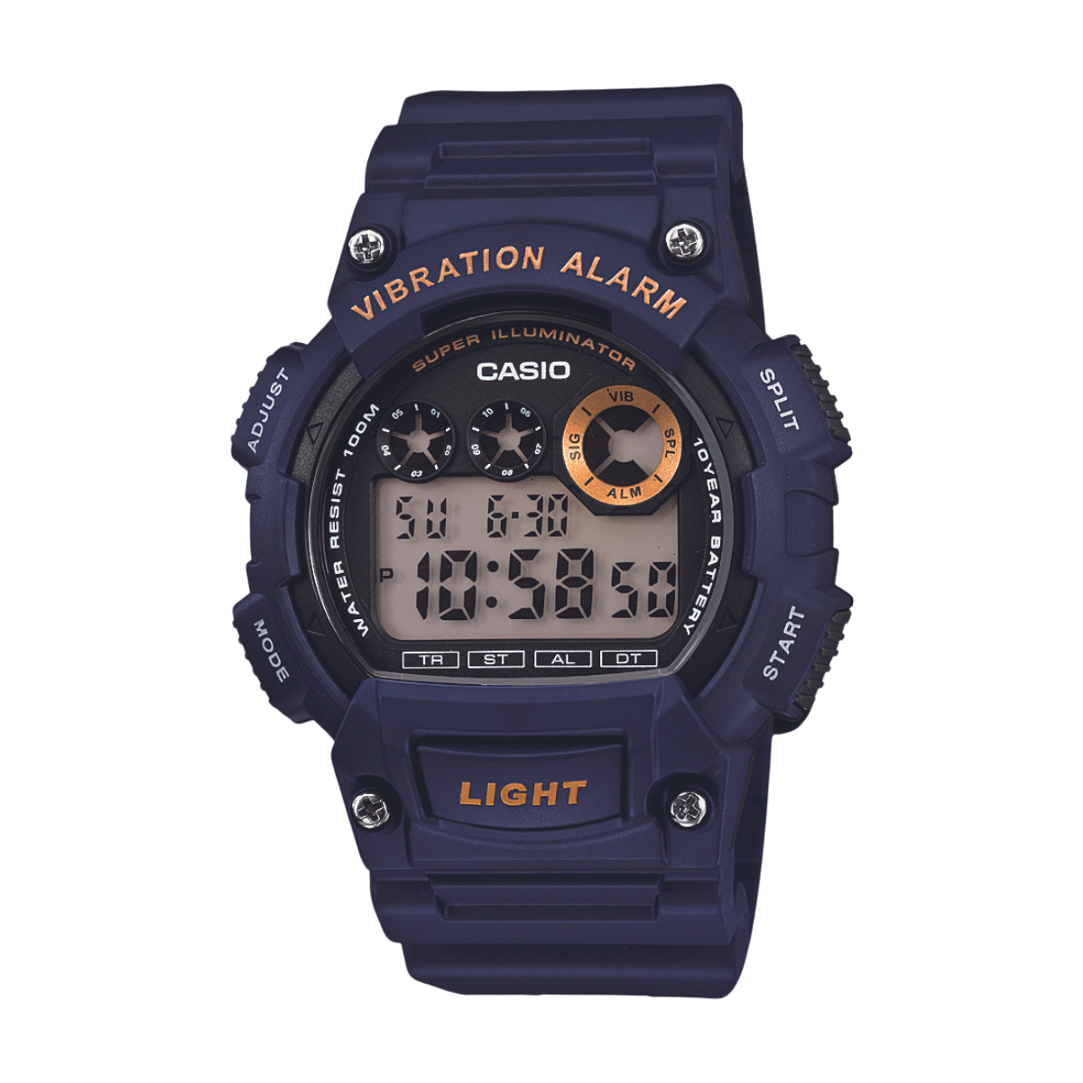 Reloj Digital Illuminator Sport Azul de Hombre