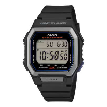 Reloj Digital Deportivo Negro de Hombre