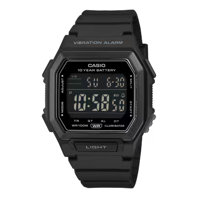 Reloj Digital Deportivo Negro de Hombre