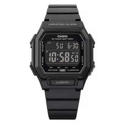 Reloj Digital Deportivo Negro de Hombre