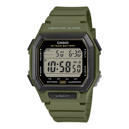 Reloj Digital Deportivo Verde de Hombre