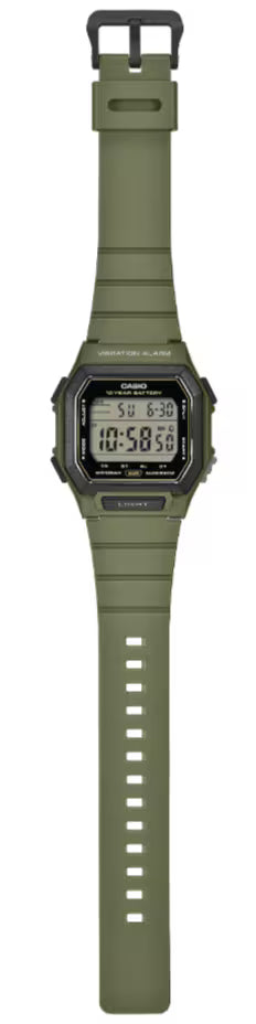 Reloj Digital Deportivo Verde de Hombre