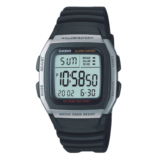 Reloj Digital Illuminator Casual Gris de Hombre