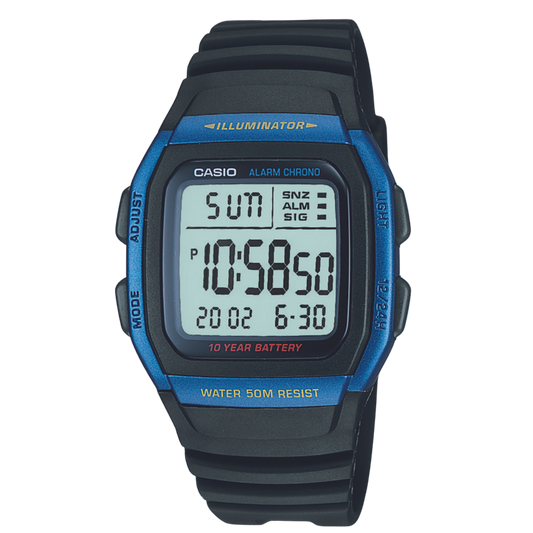 Reloj Digital Illuminator Casual Azul de Hombre