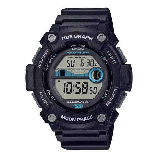 Reloj Digital Illuminator Sport Negro de Hombre