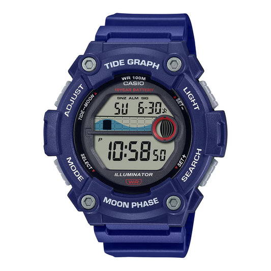 Reloj Digital Illuminator Sport Azul de Hombre