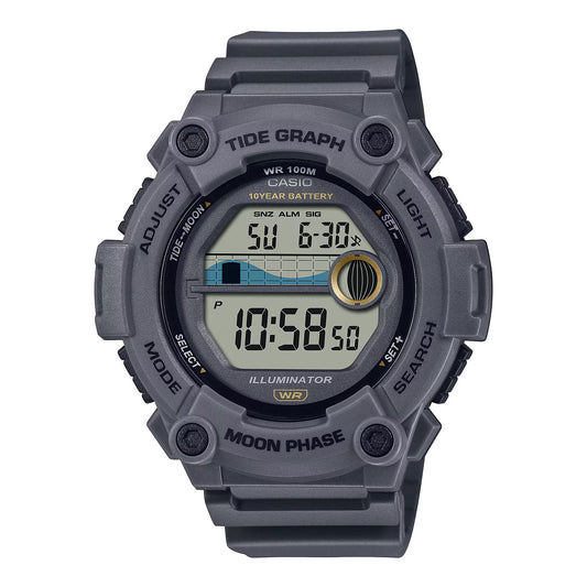 Reloj Digital Illuminator Sport Gris de Hombre