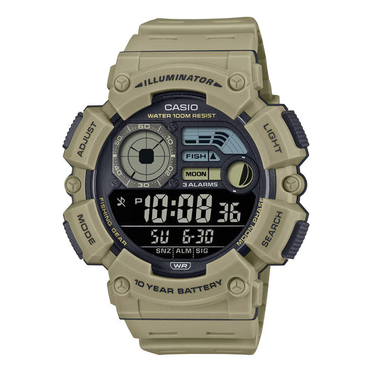 Reloj Digital Illuminator Sport Chocolate de Hombre