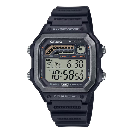 Reloj Digital Illuminator Sport Gris de Hombre