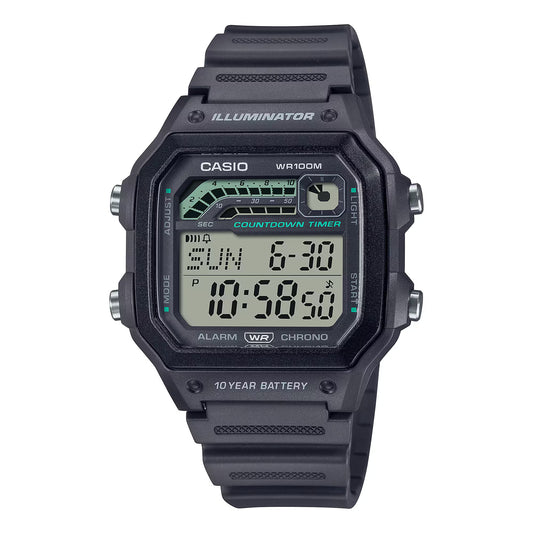 Reloj Digital Illuminator Sport Negro de Hombre