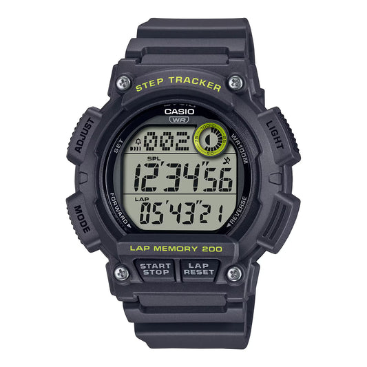 Reloj Digital Step Tracker Sport Negro de Hombre